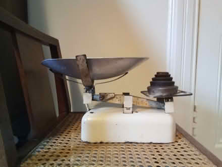 Photo of free Vintage kitchen scales with weights (Viewlands PH1) #1