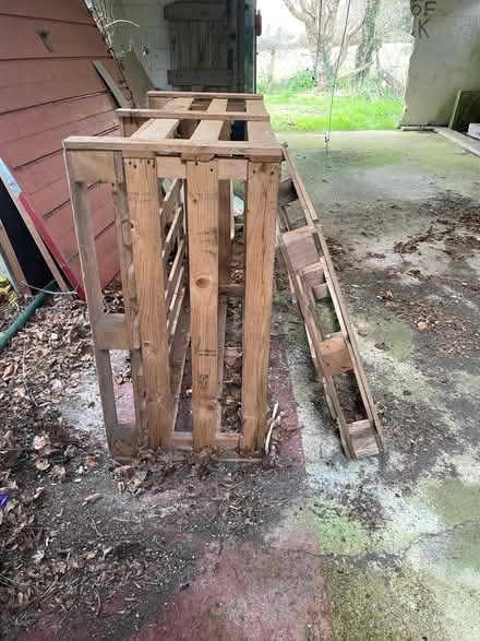 Photo of free Wooden pallets (Small Dole BN5) #2