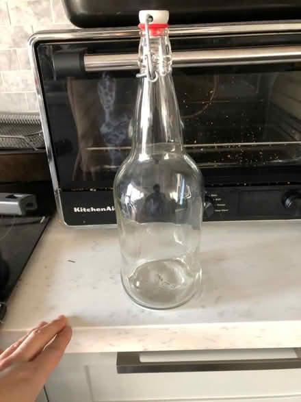 Photo of free Glass bottle with flip lid (North York) #1