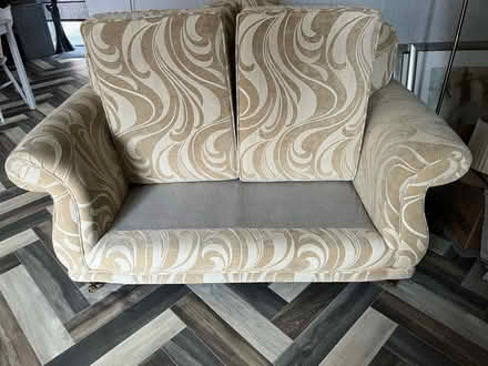 Photo of free 2 bespoke sofas on castors (Burnham on Crouch CM0) #3