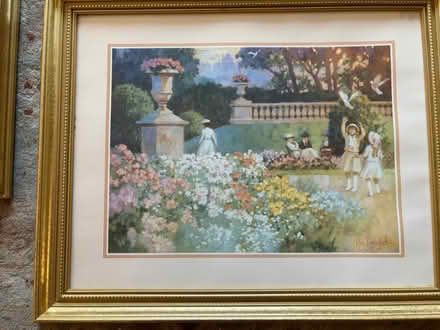 Photo of free Set of 3 Framed Garden Prints (Belmont, MA) #4