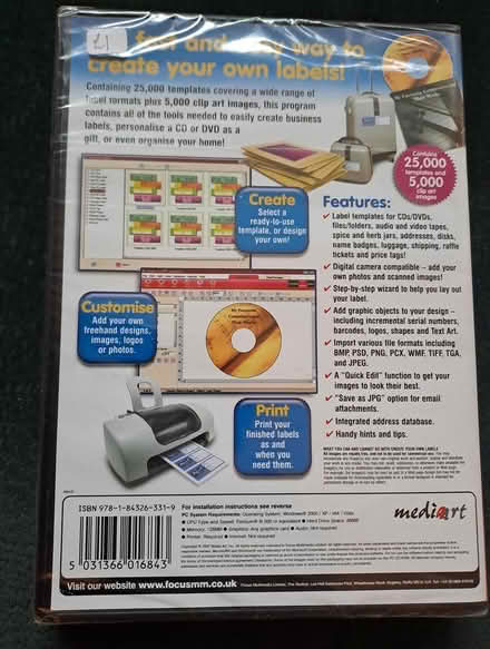 Photo of free Labels creator for PC (Leigh Dawes Green RH2) #1