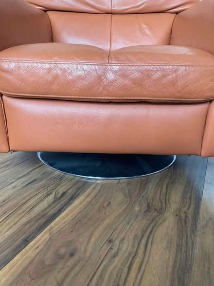 Photo of free Comfy orange swivel chair (Aldridge WS9) #2
