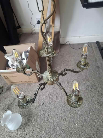 Photo of free Two light fittings NB ONLY 9 SHADES (Commonside East CR4) #2
