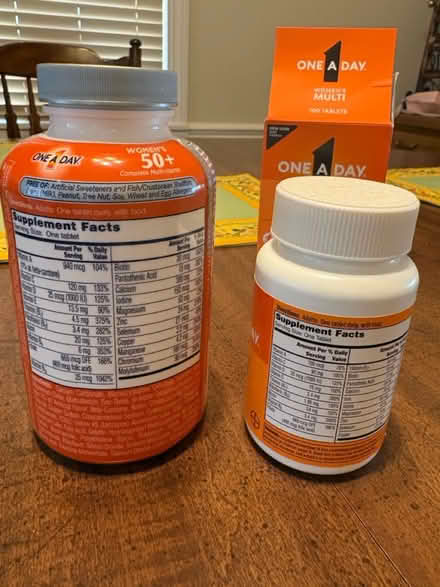 Photo of free One A Day Women’s multi vitamins (River Grove, IL) #2