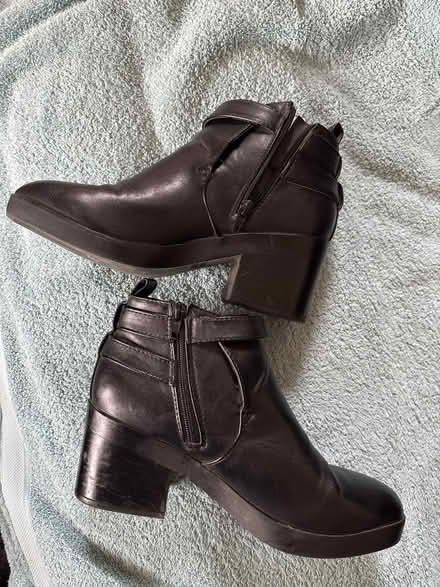 Photo of free Black ankle boots (Downley HP13) #2