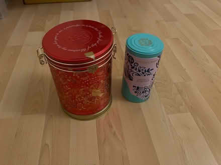 Photo of free Fortnum & mason tins (SE1) #1