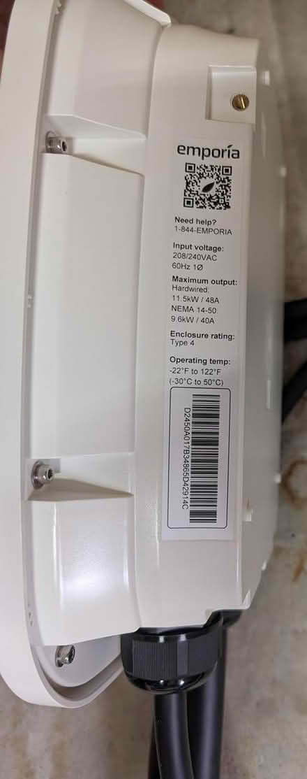 Photo of free Emporia EV Charger (Tacoma North End) #2