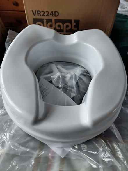 Photo of free 2" toilet seat booster (Caton LA2) #2