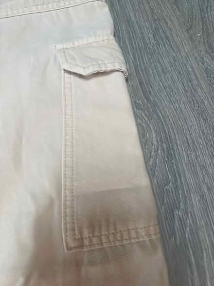 Photo of free Papaya Beige Cargo Trousers. Size 12. Good condition (Southsea PO4) #3