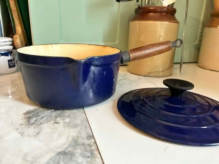 Photo of free Heavy cast iron pan (North fort st EH6) #3