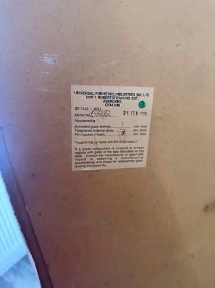 Photo of free Display unit top only (Wybourn S2) #4