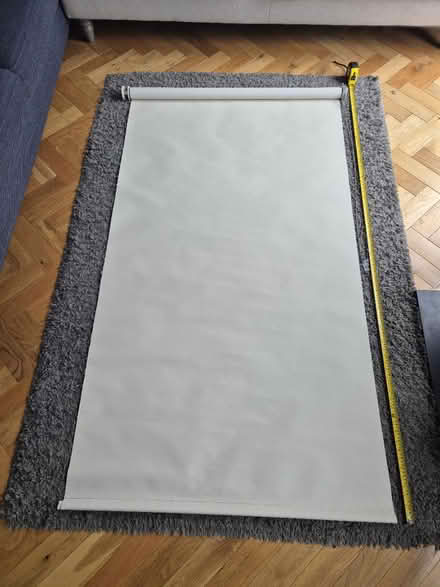 Photo of free No drill off-white window blind (Chiddingstone Causeway) #1