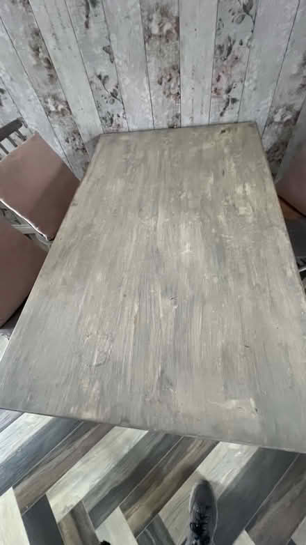 Photo of free Wooden table & 4 chairs (Burnham on Crouch CM0) #1