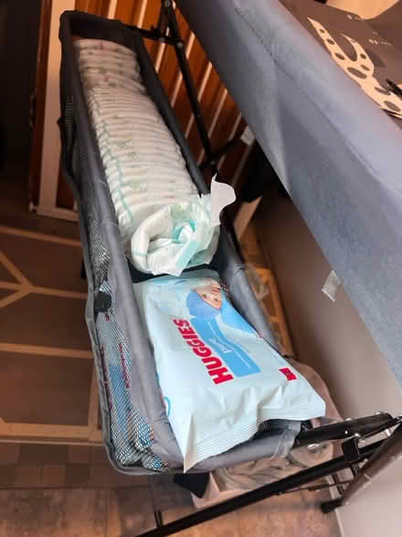 Photo of free Collapsing change table (Se20) #4