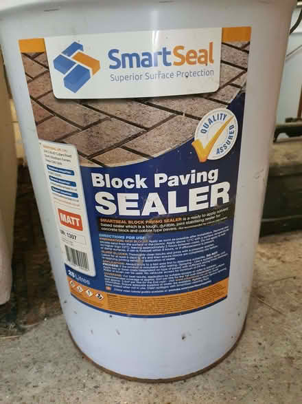 Photo of free Block paving sealer (Street on the Fosse BA4) #2