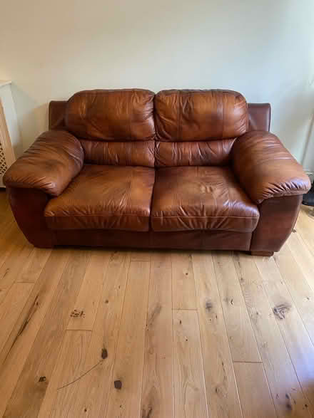 Photo of free leather sofa (Bear Flat) #1