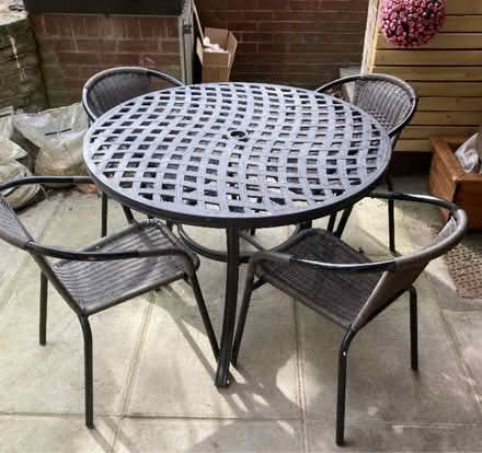 Photo of free Beautiful Garden Table & Chairs (SW19) #3
