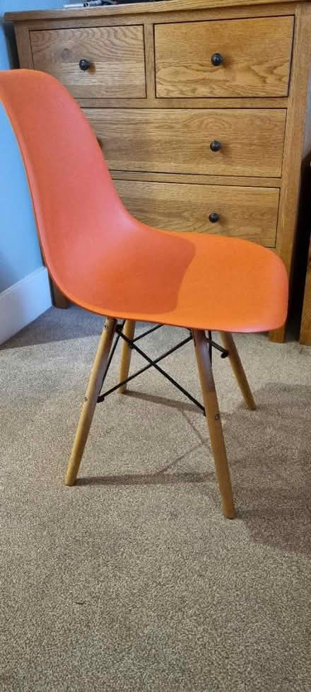 Photo of free Orange chair (Horsham, RH13) #1