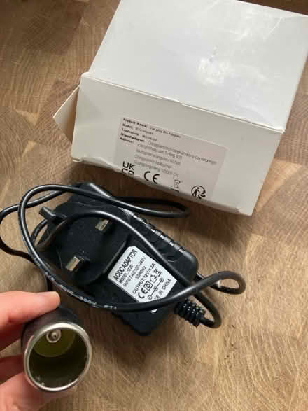 Photo of free Car plug DC adaptor (Finsbury Park N4) #1