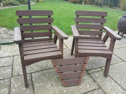 Photo of free Garden chairs (Copthorne) #1