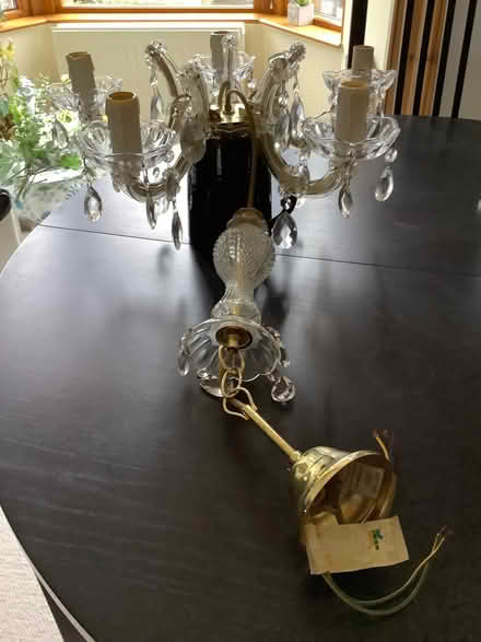 Photo of free A Lovely glass crystal /chandelier (Appleby-in-Westmorland CA16) #1