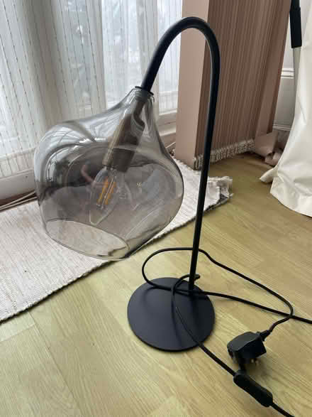 Photo of free Blown glass table lamp (Seven Dials BN1) #1