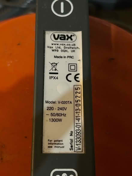 Photo of free Vac carpet cleaner spares/repairs (WF2 8) #2