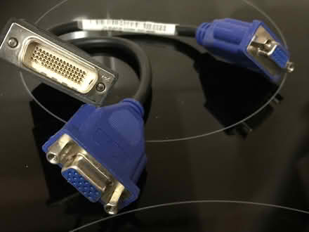 Photo of free PC Audio Visual connectors and adapters (College Town GU47) #4