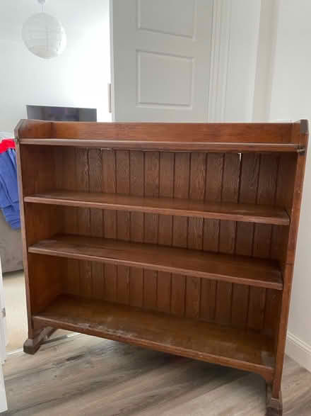 Photo of free Old wooden shelf unit (MK11 Fairfields) #1