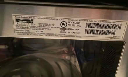 Photo of free Microwave (Montgomery Village) #3