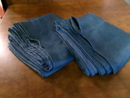 Photo of free Blue Drapery Panels (Northwest Frederick) #1