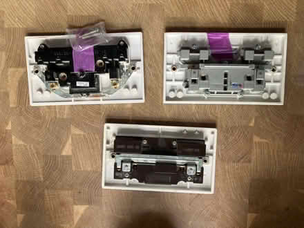 Photo of free 3 x 2-gang plug sockets (Finsbury Park N4) #1
