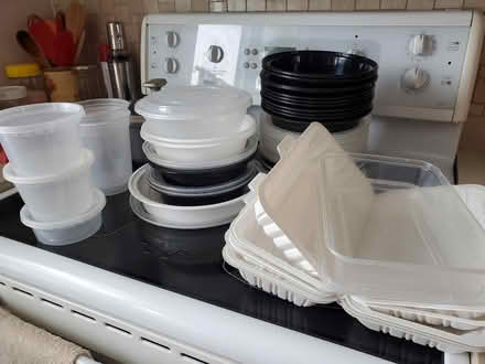 Photo of free Take away containers (Britannia Rd and Creditview Rd) #1