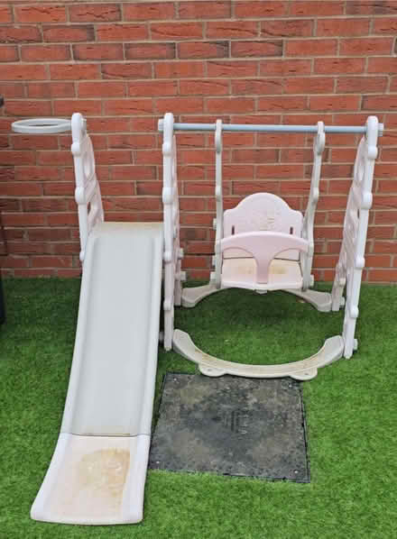 Photo of free Toddler swing and slide set (Longbridge B31) #1