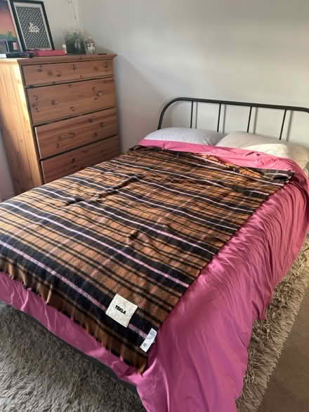 Photo of free IKEA bed Queen size with mattress (De Beauvoir N1) #1