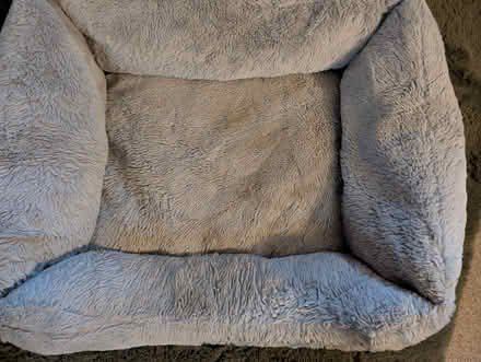 Photo of free Fluffy grey dog or cat bed (Hoddesdon EN11) #1