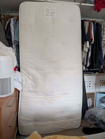 Photo of free Single Mattress (Heath End RG26) #2