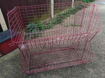 Photo of free Large wire storage cage shelves (CO15) #1