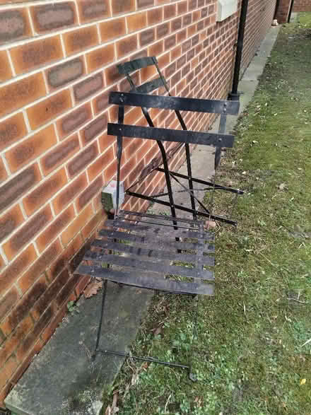 Photo of free 2 outdoor chairs (Chapel Allerton LS7) #1