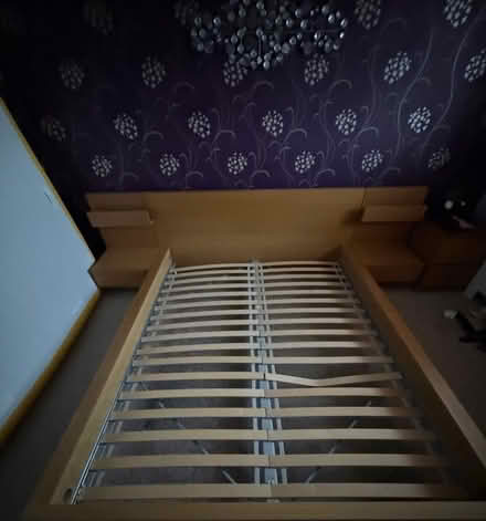 Photo of free King size bed frame with cabinets (West st Leonard’s TN38) #1