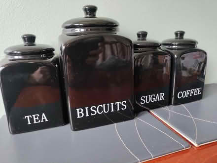 Photo of free Storage caddies tea coffee etc (Bromley BR2) #1