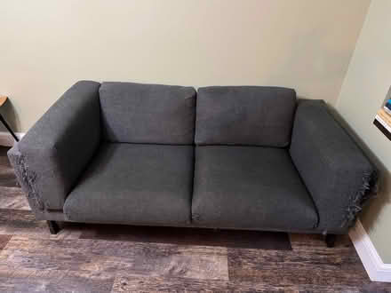 Photo of free 2x IKEA Sofas & Footstool, HOVE (Hove Park area BN3) #1