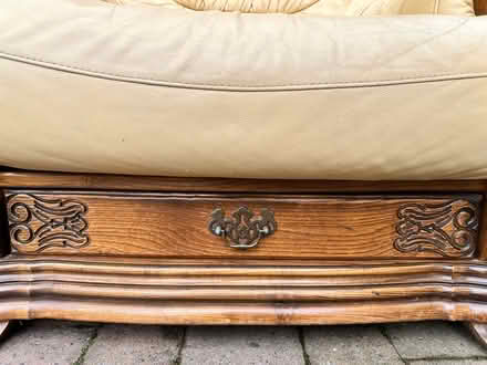 Photo of free Beautiful Leather Armchair (Bowburn (DH6)) #3