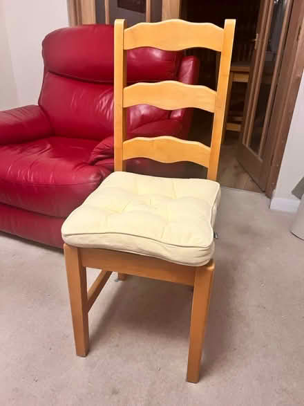 Photo of free Four dining room chairs (Hailsham) #2
