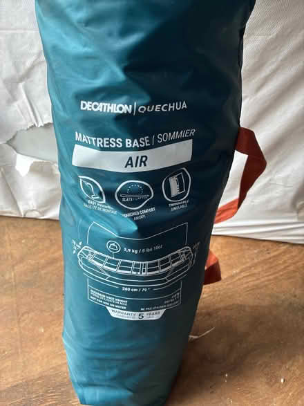 Photo of free Decathlon inflatable mattress base. (Rayner's Lane HA2) #1