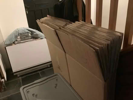 Photo of free x 20 Moving Boxes & Packing Materials (Upper Denby HD8) #1