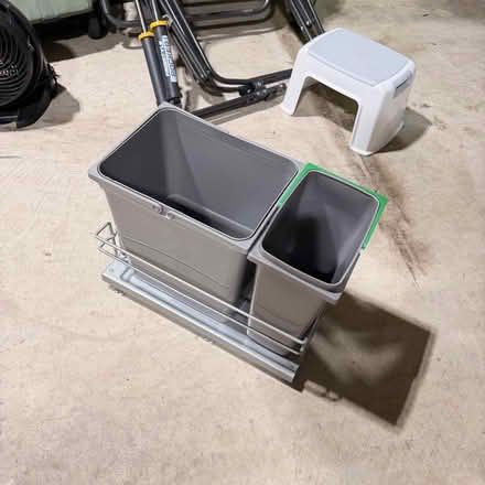 Photo of free Under sink sliding trash/recycling (Leesburg , Potomac Station) #1
