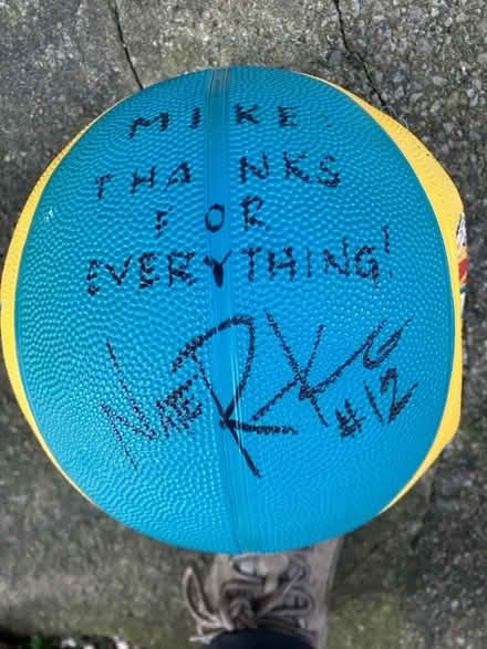 Photo of free Signed basketball (Beauchief S8) #2