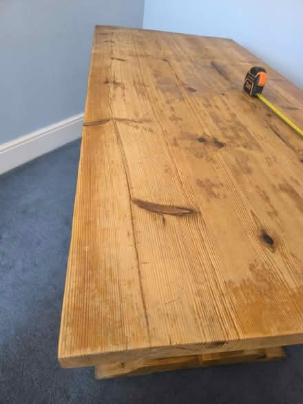 Photo of free Pine kitchen/dining table (Reading RG2 (Shinfield Road)) #2